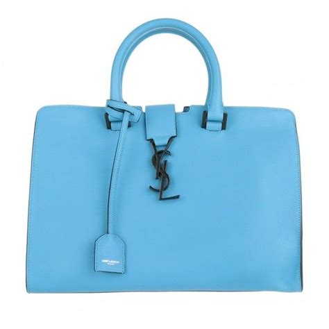 ysl baby blue tote|ysl paniers and totes.